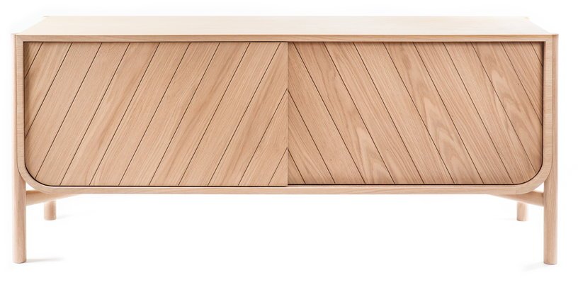 Buffet bas en chêne naturel 155 cm Marius - Hartô - The Cool Republic