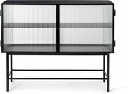 Buffet en acier noir 110 x 90 x 40 cm Haze - Ferm Living - The Cool Republic