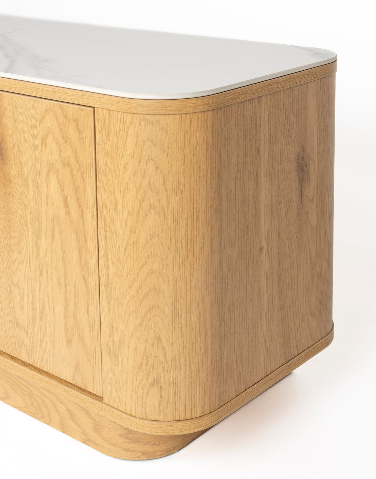 Buffet en bois de chêne 180x40x50cm Oréa - The Cool Republic - The Cool Republic