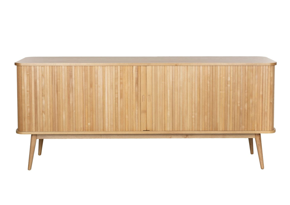Sideboard in natural ash wood 180x40x75cm Barbier - Zuiver - The Cool Republic
