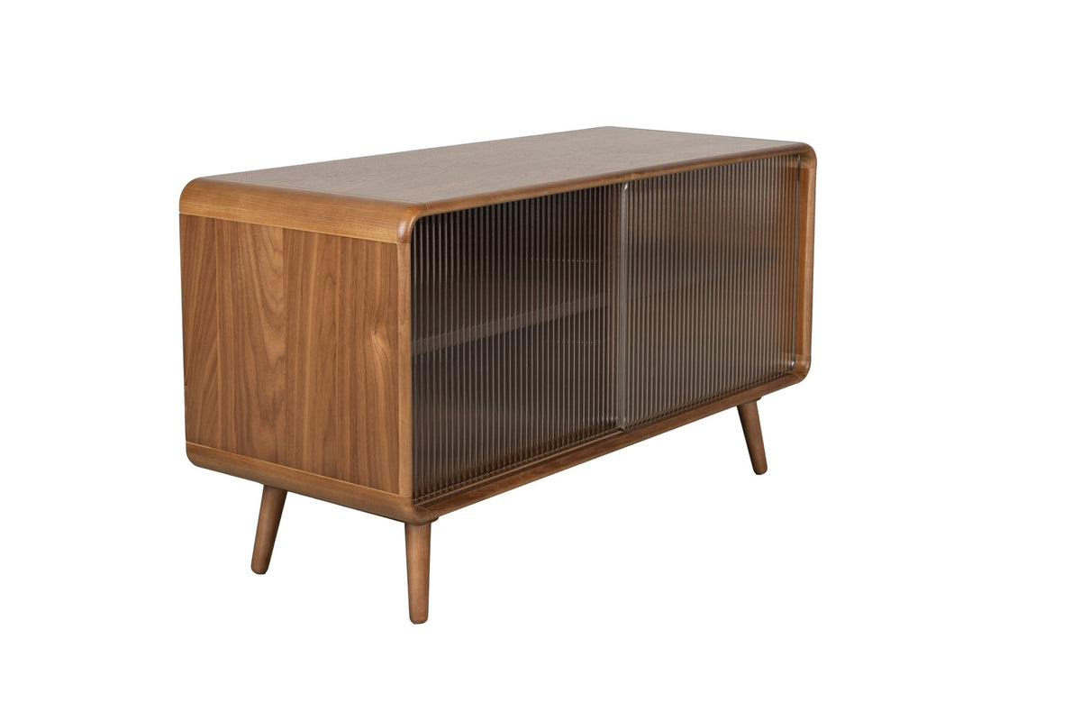 Buffet en bois de noyer 40x100x55cm Rise - Zuiver - The Cool Republic
