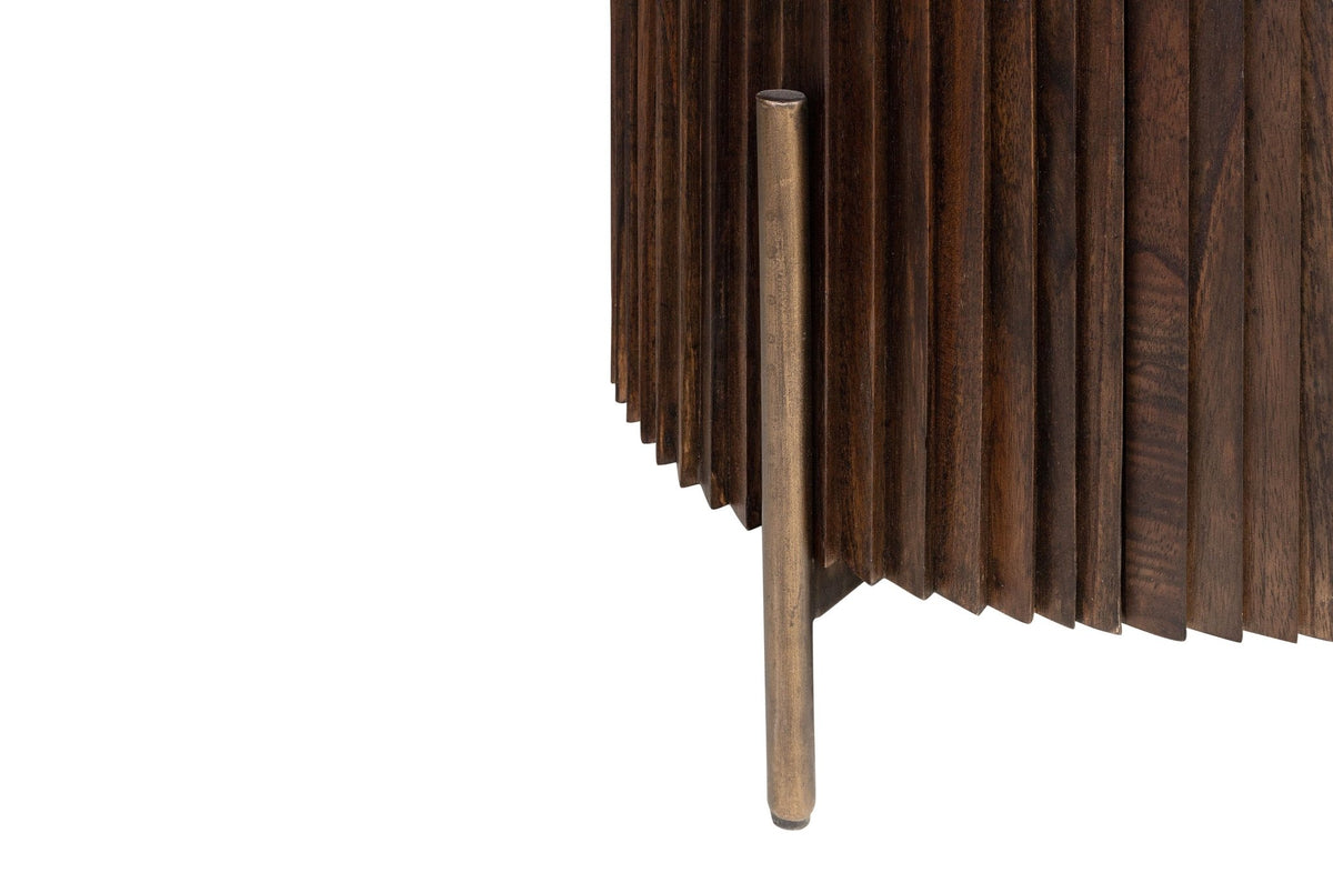 Buffet en bois et acier 150x45x71cm Pogoro - Versmissen - The Cool Republic