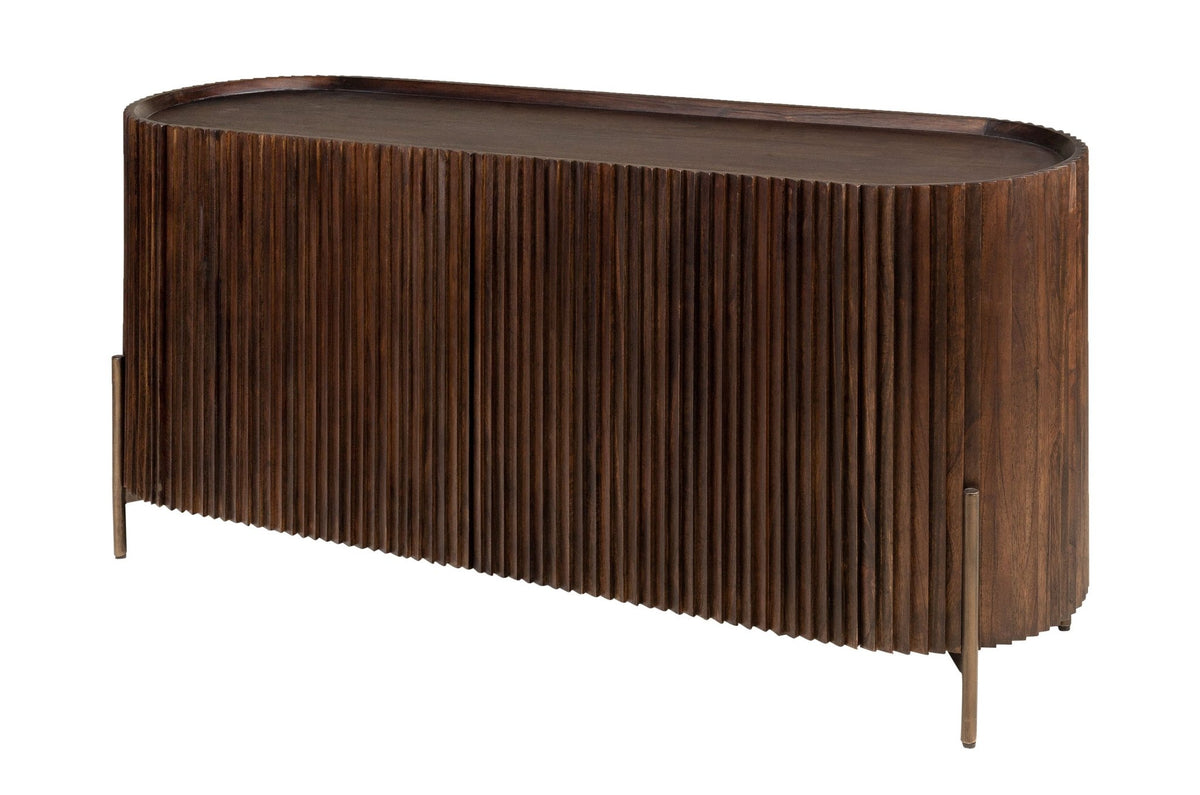 Buffet en bois et acier 150x45x71cm Pogoro - Versmissen - The Cool Republic