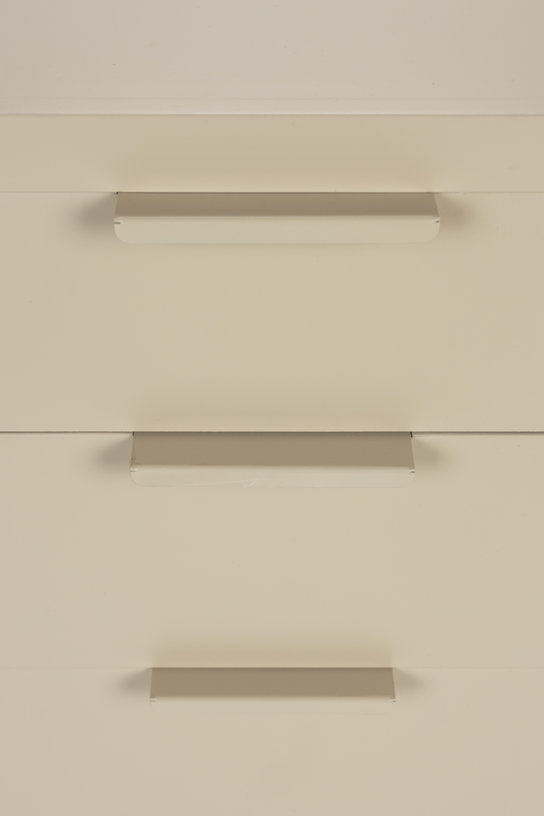Buffet en bois et métal beige 140x40x55cm Siena - The Cool Republic - The Cool Republic