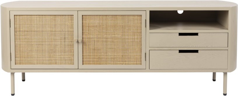 Buffet en bois et métal beige 38x150x55cm Sora - The Cool Republic - The Cool Republic