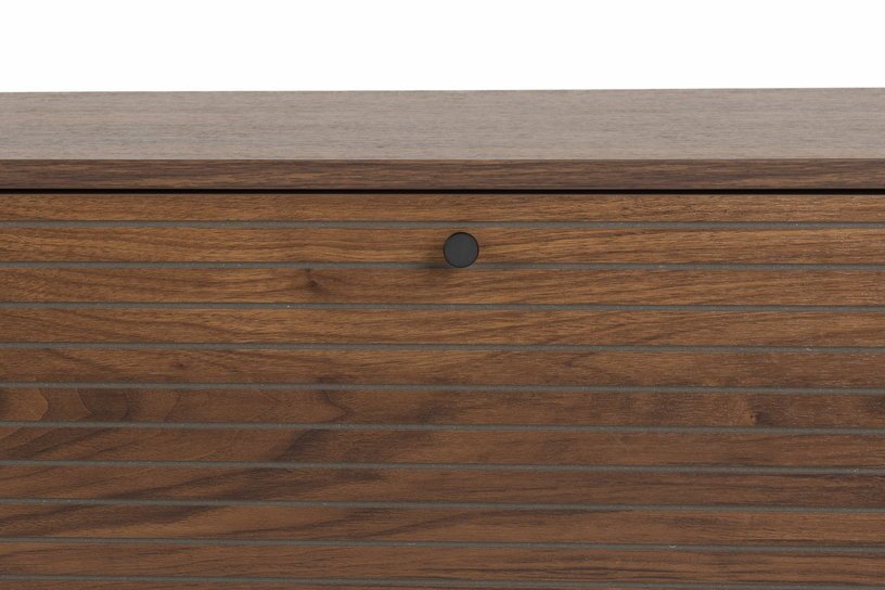 Buffet en bois marron et métal noir 120x40x50cm Orson - The Cool Republic - The Cool Republic