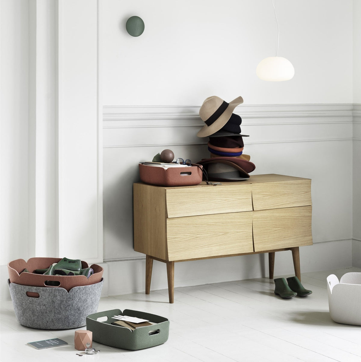 Buffet en chêne 105 cm Reflect - Muuto - The Cool Republic