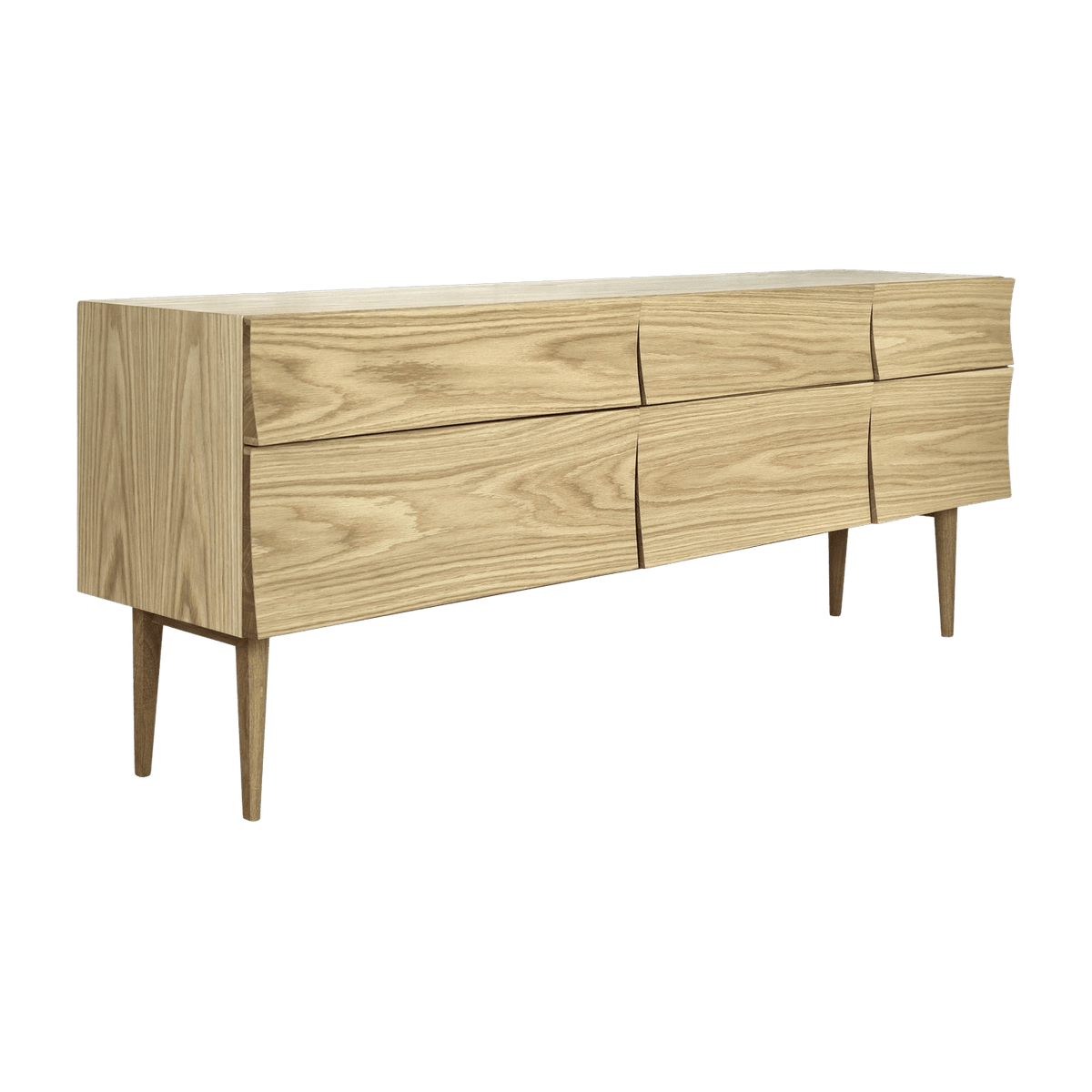 Buffet en chêne 180 cm Reflect - Muuto - The Cool Republic