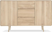 Buffet en chêne blanchi huilé Fawn - Gazzda - The Cool Republic