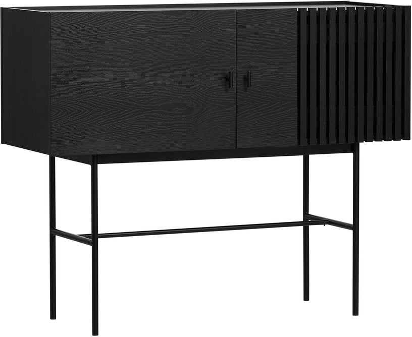 Buffet en chêne noir 120 cm Array - Woud - The Cool Republic