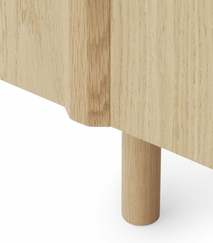 Buffet en chêne Rib - Normann Copenhagen - The Cool Republic