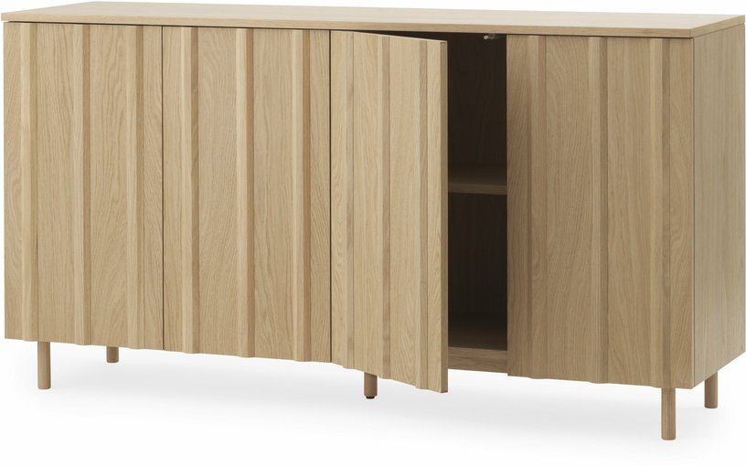 Buffet en chêne Rib - Normann Copenhagen - The Cool Republic