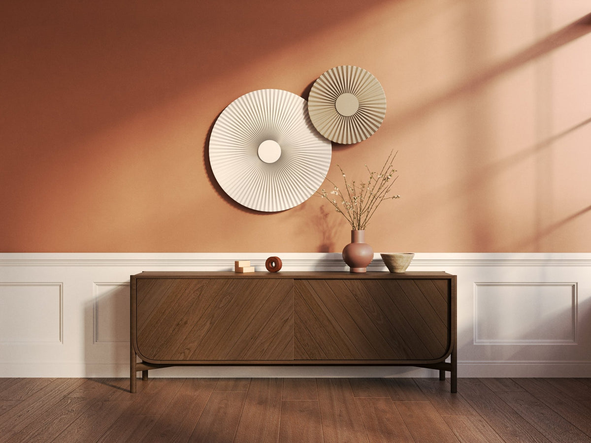 Sideboard in stained oak 185 x 45 x 65 cm Marius - Hartô - The Cool Republic