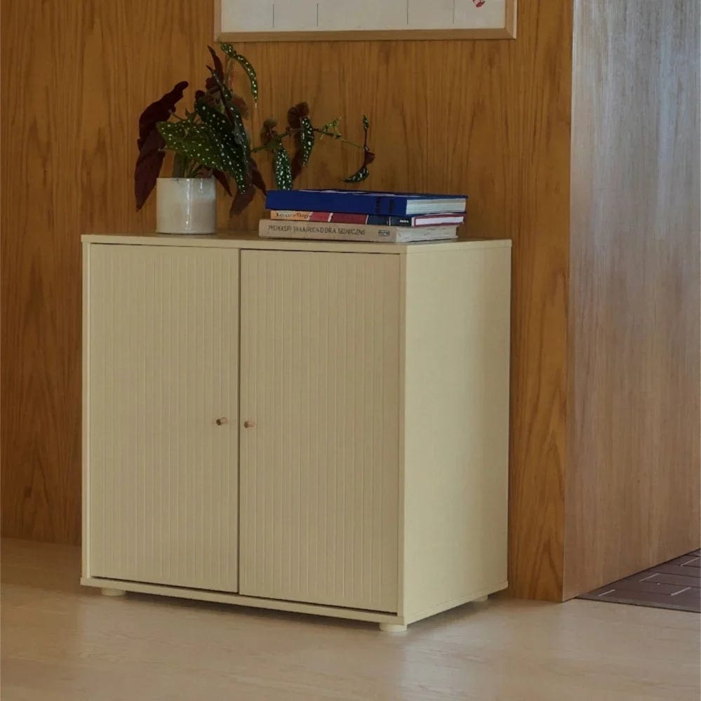 Buffet en mdf beige 75,4x45,2x74,2cm Saga - Flexa — vue 2