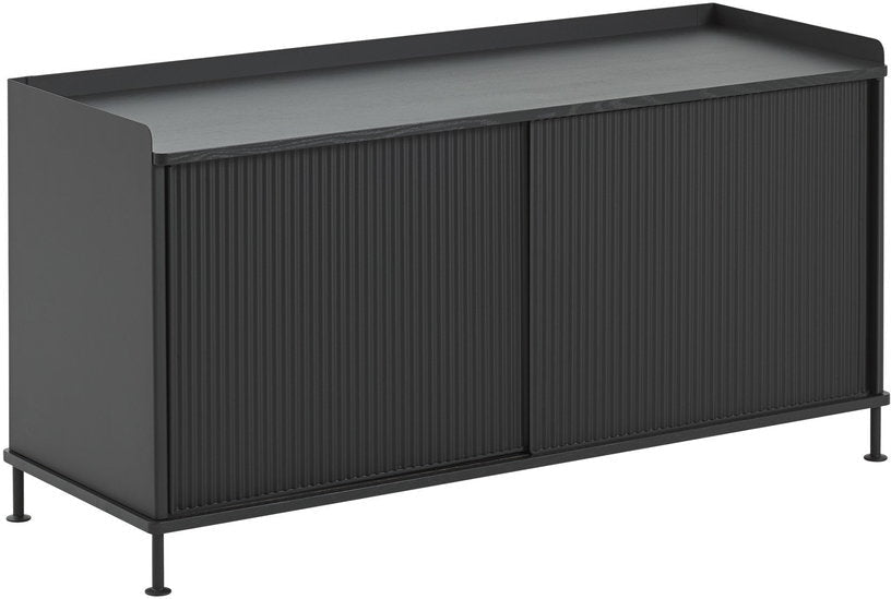 Buffet noir 124 cm Enfold - Muuto - The Cool Republic
