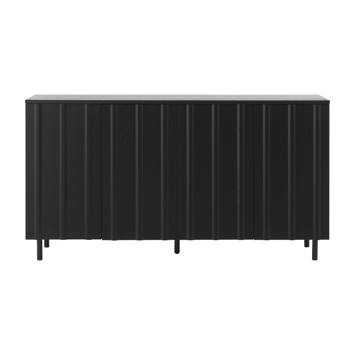 Rib black sideboard - Normann Copenhagen - The Cool Republic