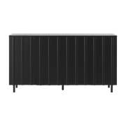 Buffet noir Rib Soft noir - Normann Copenhagen - The Cool Republic