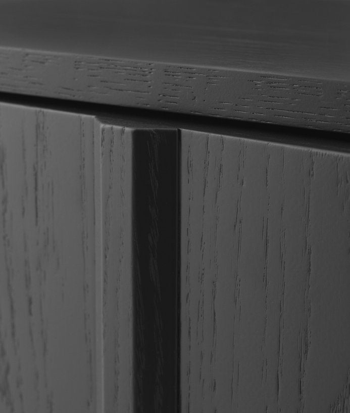 Buffet noir Rib Soft noir - Normann Copenhagen - The Cool Republic