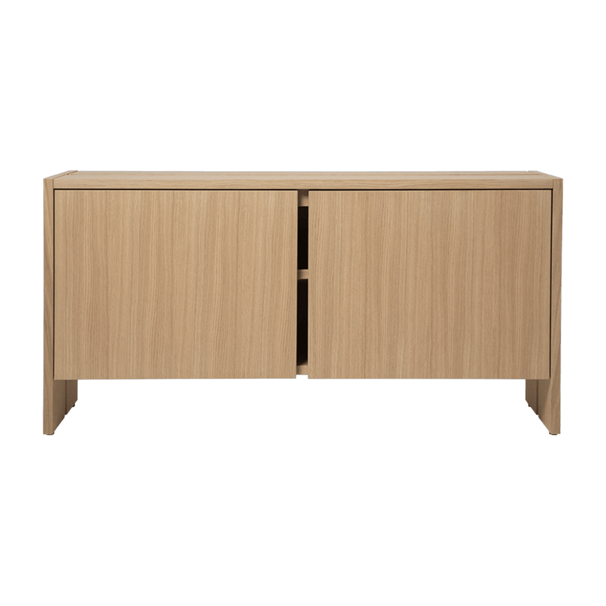 Buffet placage de chêne 100x30x50cm Parcel - Ferm Living - The Cool Republic