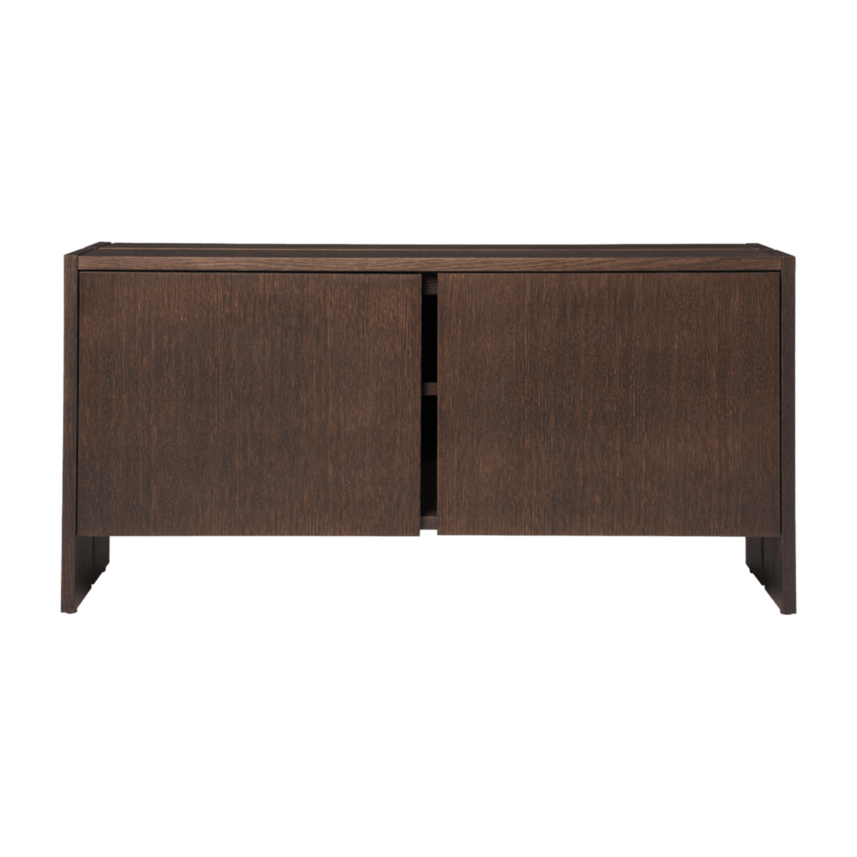 Buffet placage de chêne foncé 100x30x50cm Parcel - Ferm Living - The Cool Republic