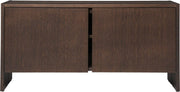 Buffet placage de chêne foncé 100x30x50cm Parcel - Ferm Living - The Cool Republic