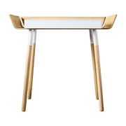 Bureau 1 tiroir blanc My Writing Desk - Emko - The Cool Republic