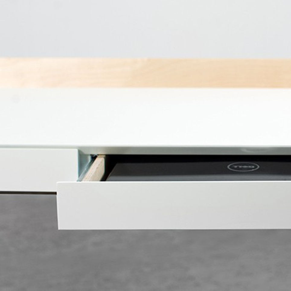 Bureau 2 tiroirs blanc My Writing Desk - Emko - The Cool Republic