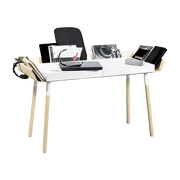 Bureau 2 tiroirs blanc My Writing Desk - Emko - The Cool Republic