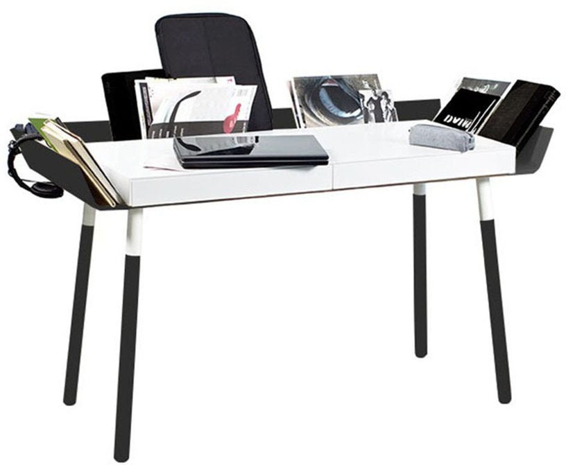 Bureau 2 tiroirs noir My Writing Desk - Emko - The Cool Republic