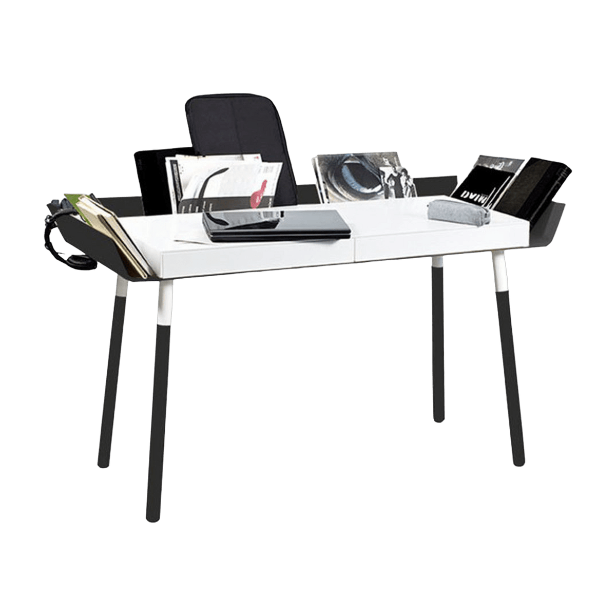 Bureau 2 tiroirs noir My Writing Desk - Emko - The Cool Republic