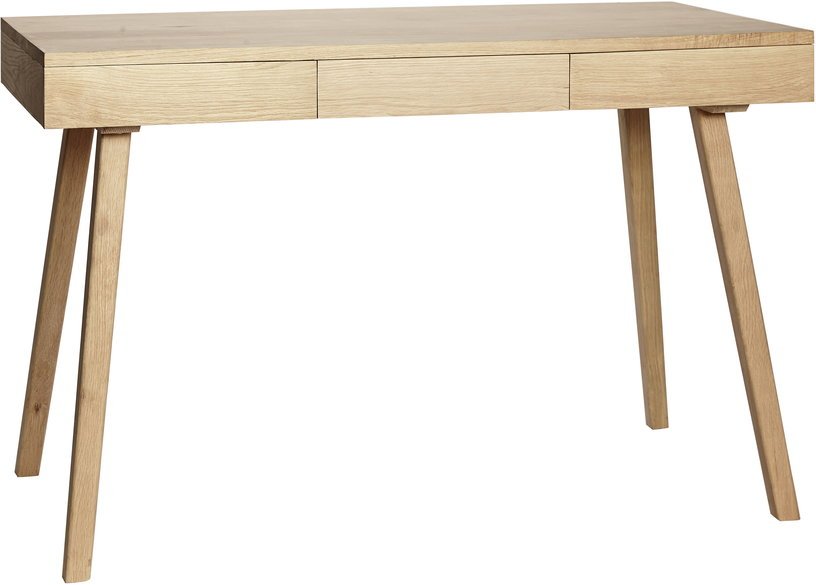 Bureau avec tiroirs en chêne naturel - Hübsch - The Cool Republic