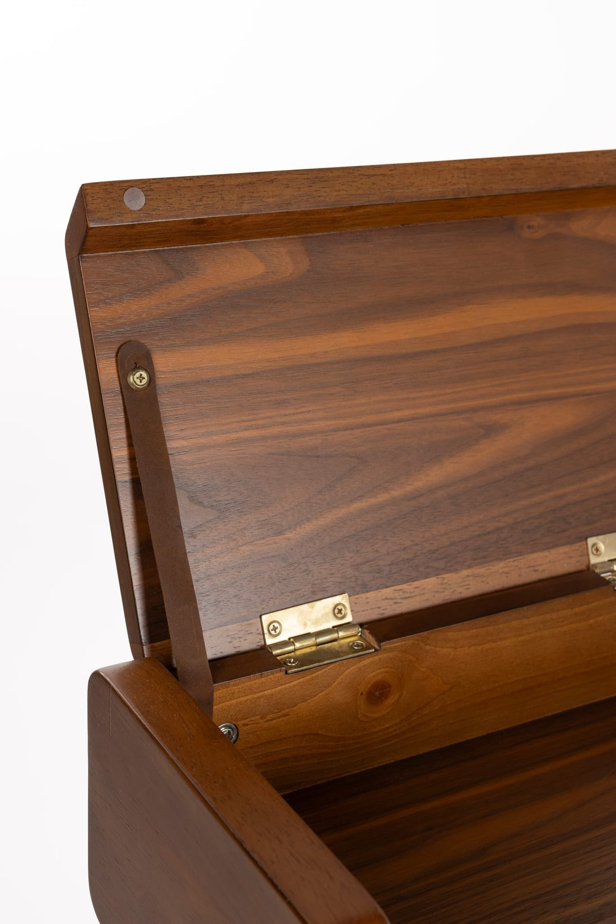 Bureau avec tiroirs en noyer marron 70x120x81cm Kaat - Zuiver — vue 11
