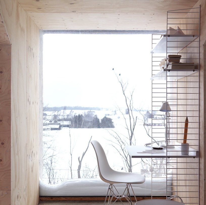 Bureau de travail en chêne - String furniture - The Cool Republic