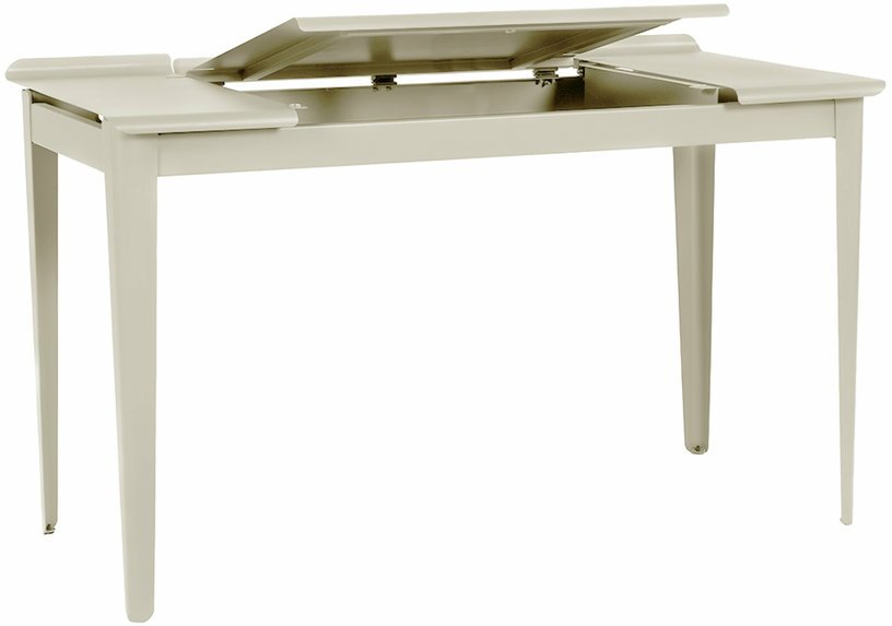 Bureau en acier ivoire mat 130 cm Clapet - Tolix - The Cool Republic