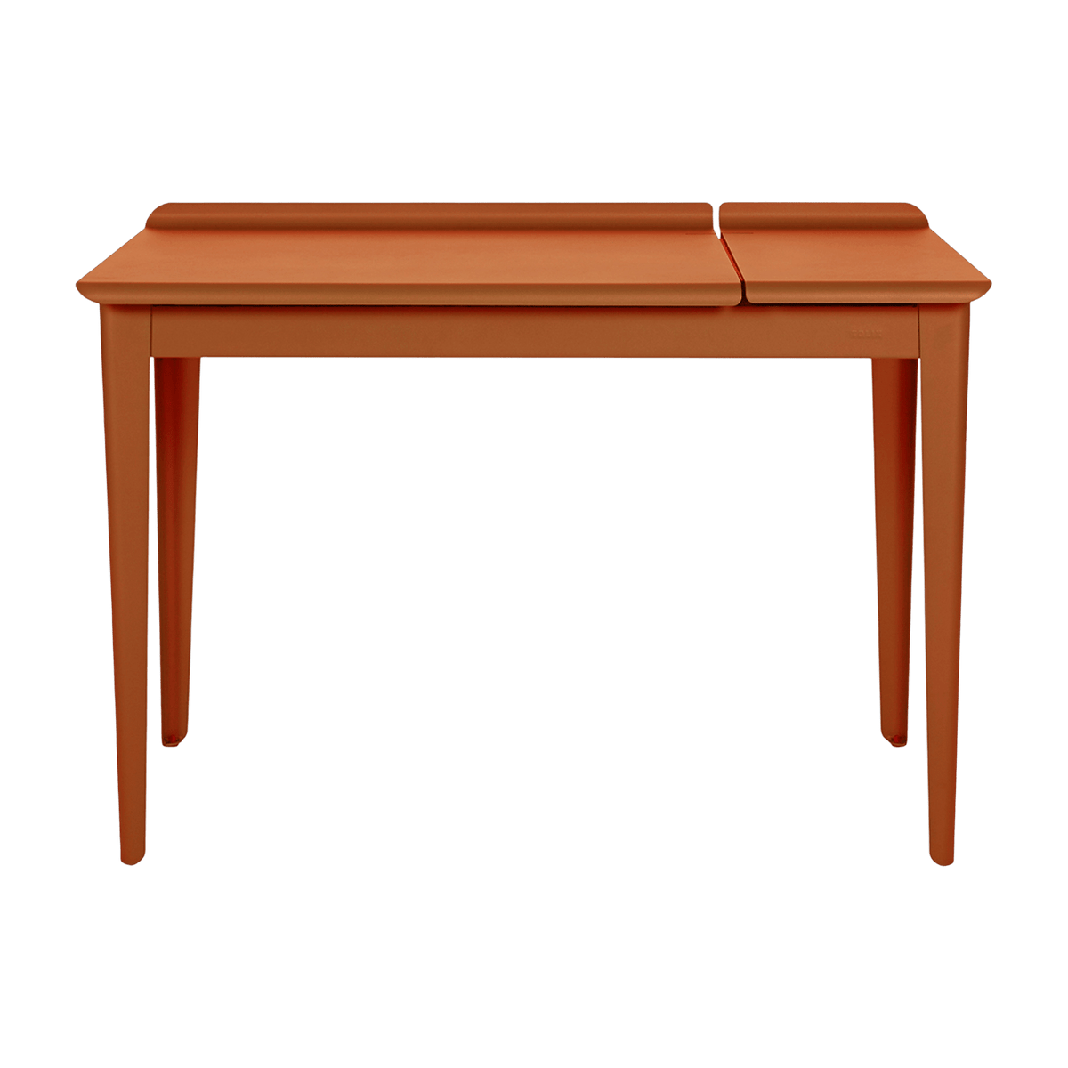 Bureau en acier terracotta mat fine texture 105 cm Clapet - Tolix - The Cool Republic