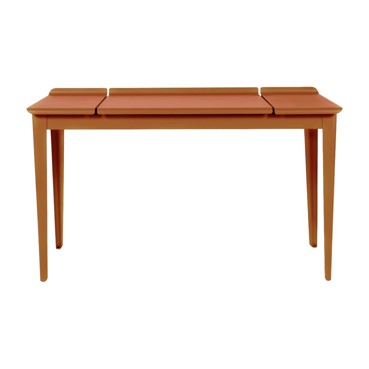 Bureau en acier terracotta mat fine texture 130 cm Clapet - Tolix - The Cool Republic