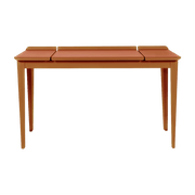 Bureau en acier terracotta mat fine texture 130 cm Clapet - Tolix - The Cool Republic