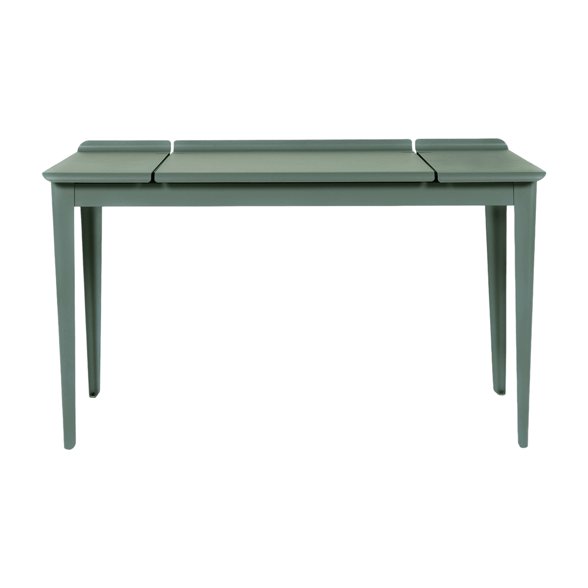 Bureau en acier vert lichen fine texture 130 cm Clapet - Tolix - The Cool Republic