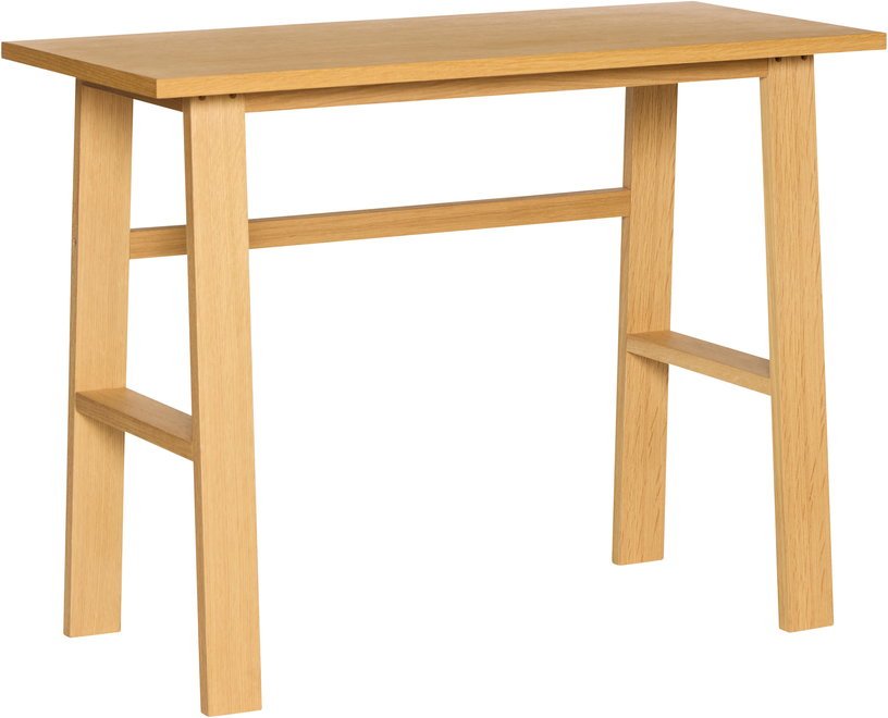 Bureau en bois de chêne naturel 100 x 45 x 75 cm Poke - Hübsch - The Cool Republic
