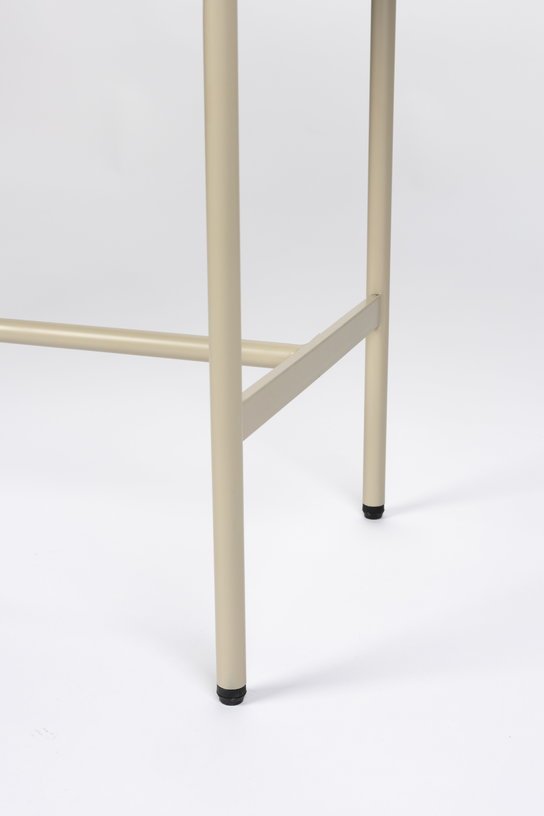 Bureau en bois et métal beige 40x120x76cm Sora - The Cool Republic - The Cool Republic