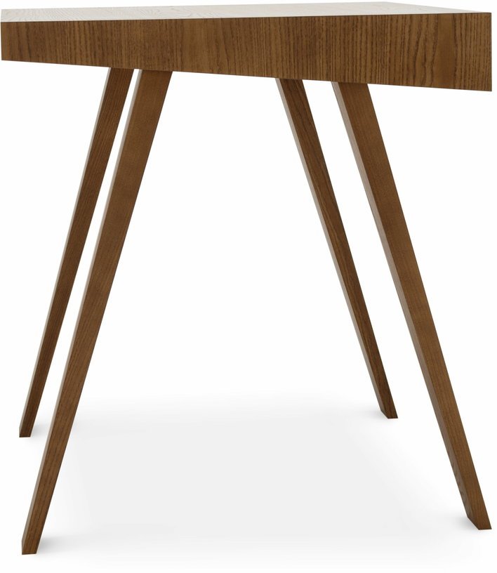 Bureau en bois foncé lituanien 140 cm 4.9 Drawers - Emko - The Cool Republic