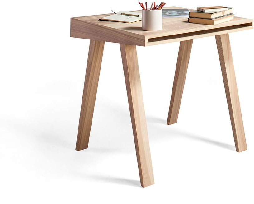 Bureau en bois lituanien 80 cm 4.9 Drawers - Emko - The Cool Republic