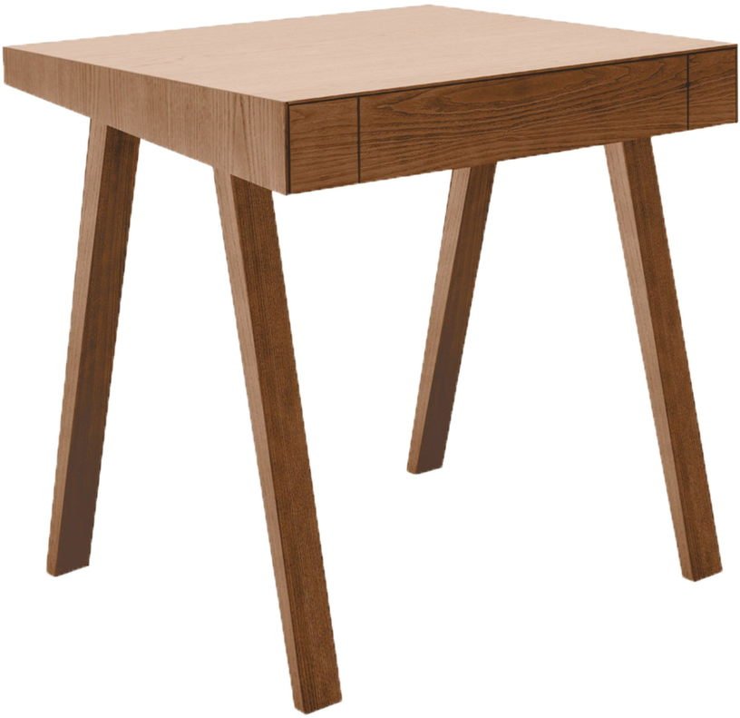Bureau en bois marron 80cm 4.9 - Emko - The Cool Republic