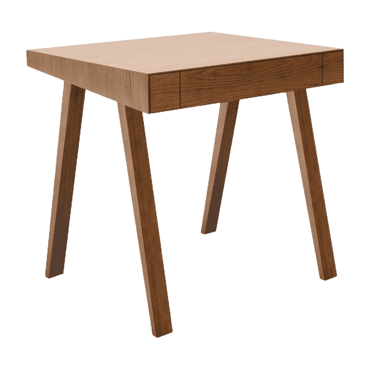 Bureau en bois marron 80cm 4.9 - Emko - The Cool Republic