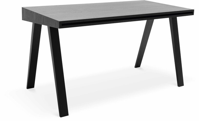 Bureau en bois noir 140cm 4.9 - Emko - The Cool Republic