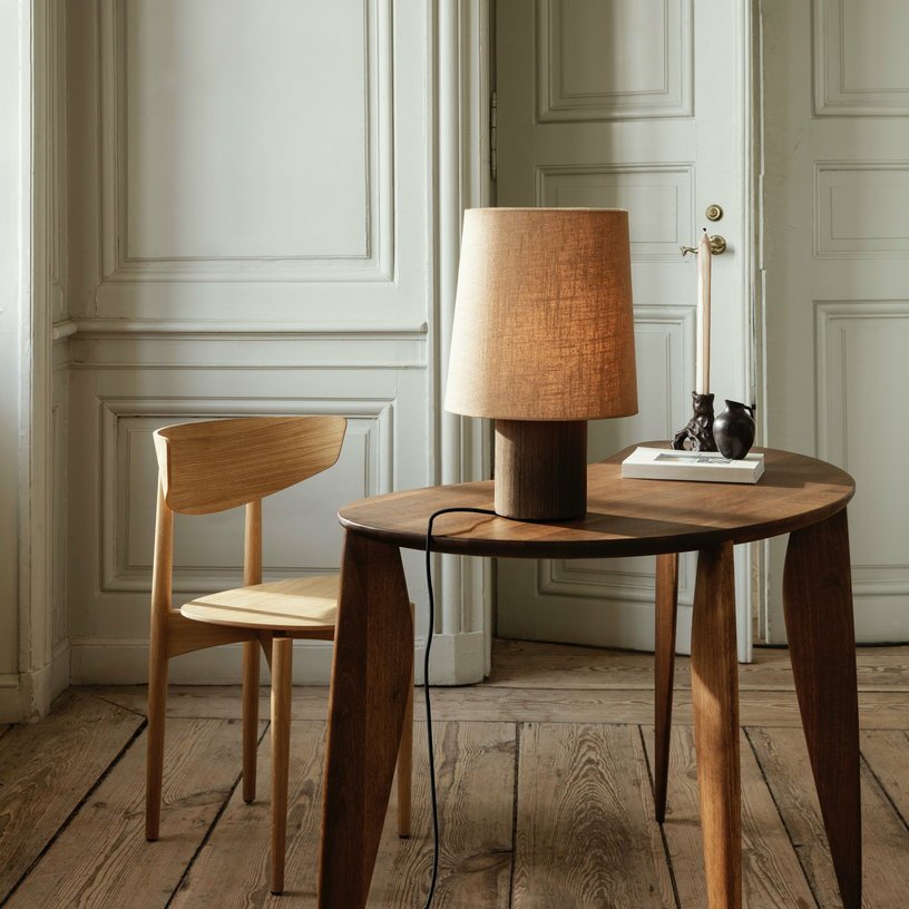 Bureau en noyer 117 x 73 x 60 cm Feve - Ferm Living - The Cool Republic