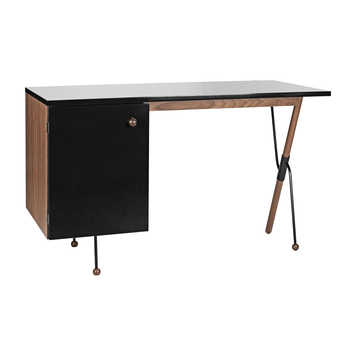 Bureau en noyer 62 - Gubi - The Cool Republic