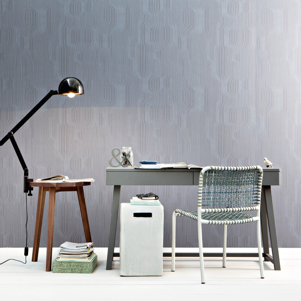 Bureau en noyer Gray 50 - Gervasoni - The Cool Republic