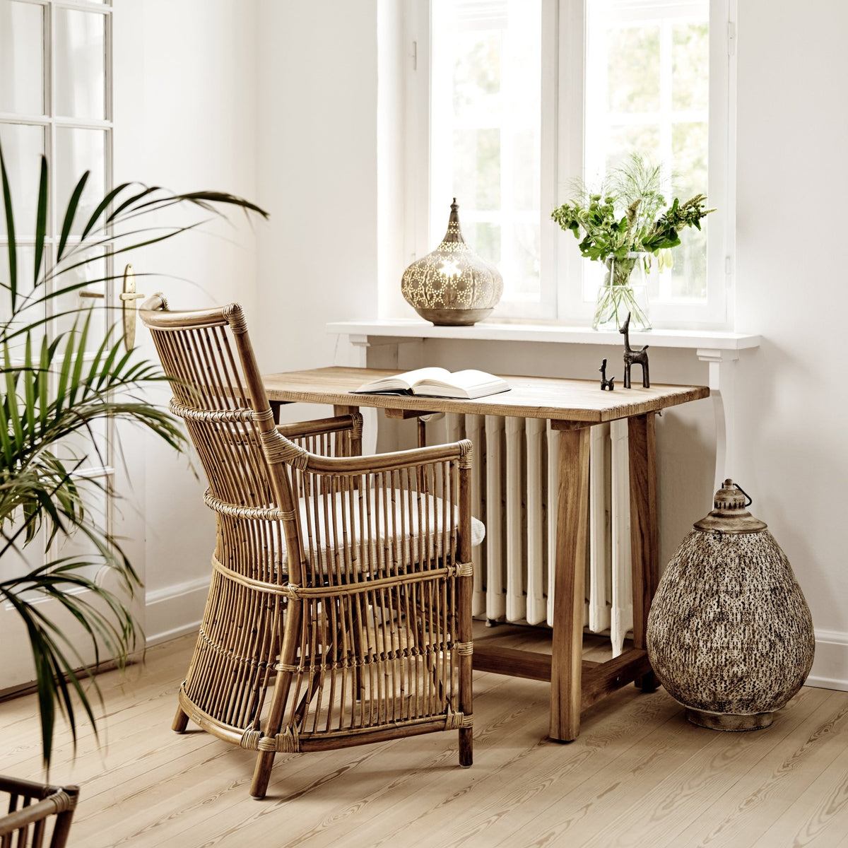 Bureau en teck recyclé Lucas - Sika Design - The Cool Republic