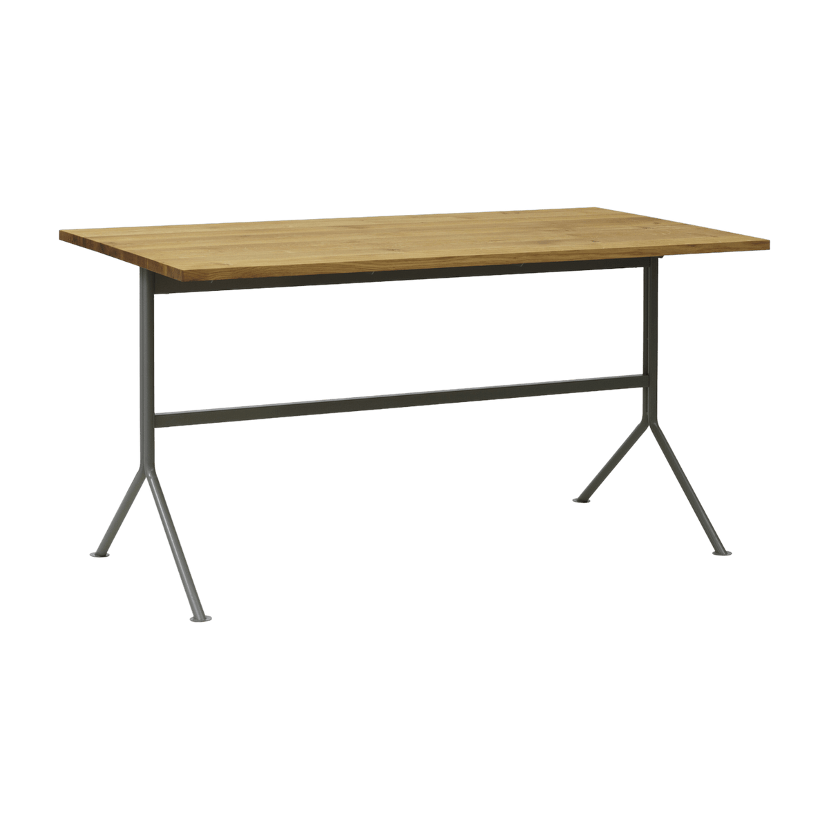 Bureau gris en bois de chêne 150 x 75 cm Kip - Normann Copenhagen - The Cool Republic